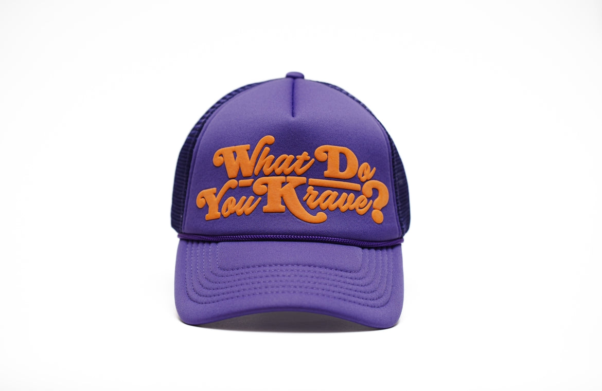 “What Do You Krave” Trucker Hat