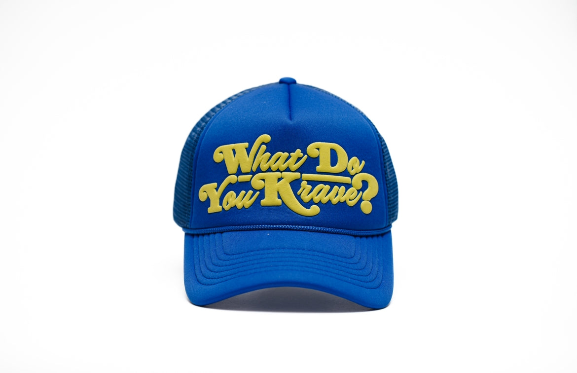 “What Do You Krave” Trucker Hat